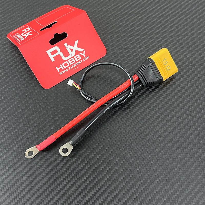 RJX 1PCS AS150U Male Power Cable to Ring Lugs with JST-GH 4-Pin Connector