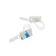 RJX 100pcs 25x18x8mm / 30x21x12mm Adhesive Tie Mounts