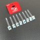 RJX 100pcs 25x18x8mm / 30x21x12mm Adhesive Tie Mounts