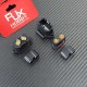 RJX Anti-sparking QS8 Battery Conenctor Strap Fixed Bracket Male Female Charging Port Seat Modified Electric Scooter Charger Plug