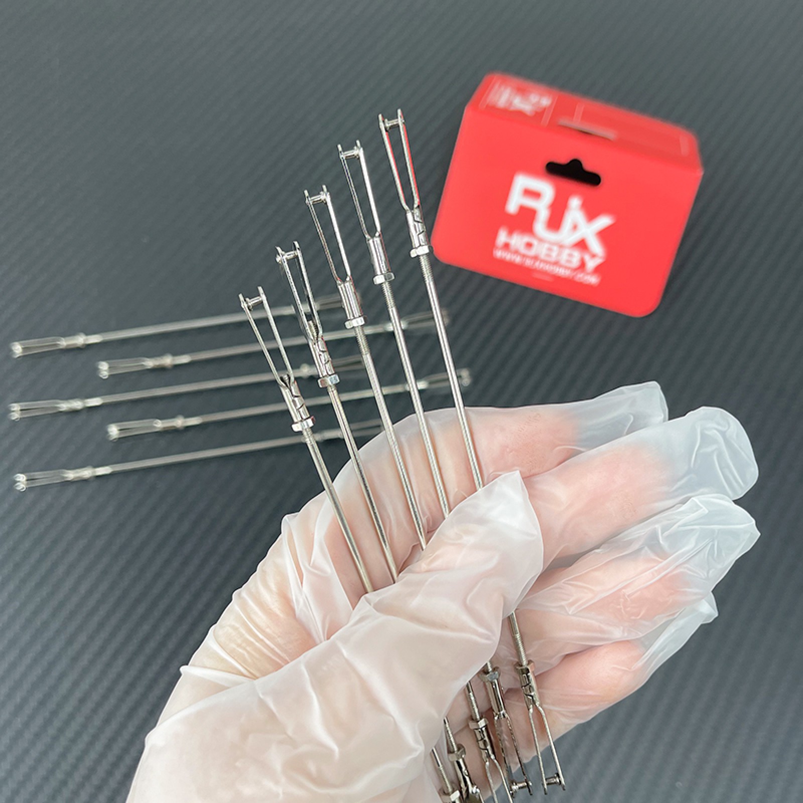 RJX 20pcs M2 Clevis Thread M2 Push Rod Stainless Steel Pull Rod ...