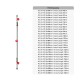 RJX 20pcs M2 Clevis Thread M2 Push Rod Stainless Steel Pull Rod Connecting Rod 