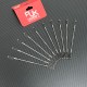 RJX 20pcs M2.5 Clevis Thread M2.5 Push Rod Stainless Steel Pull Rod Connecting Rod