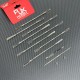 RJX 20pcs M3 Clevis Thread M3 Push Rod Stainless Steel Pull Rod Connecting Rod