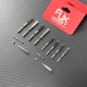 RJX 20pcs M2 M2.5 M3 Metal Collet Clevis Chuck Pull Rod Connector Coupler Screw Spare Parts For RC Aircraft Model