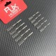 RJX 20pcs M2 M2.5 M3 Metal Collet Clevis Chuck Pull Rod Connector Coupler Screw Spare Parts For RC Aircraft Model