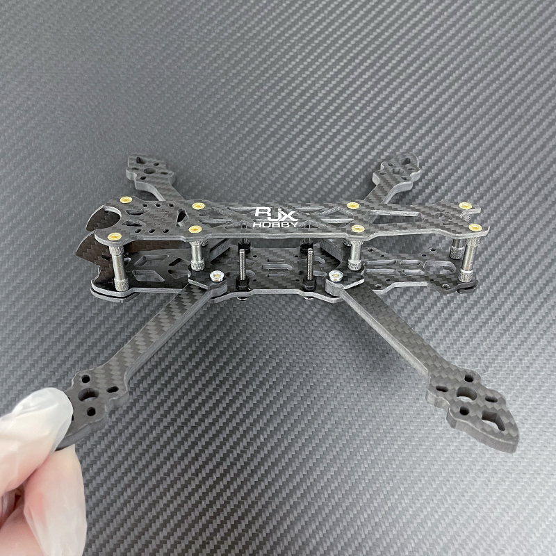 RJX Mark4 V2 5inch 225mm Carbon Fiber Twill matte Frame Kit For RC FPV Racing Drone