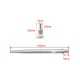 RJX MT100 Detachable Pitot Tube Aluminum Alloy Digital Airspeed Probe for APM / PX4 Flight Controllers
