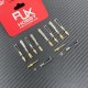 RJX 20pcs M2 M2.5 M3 Iron Metal Clevis Connector Set Pull Rod Chuck Coupler For DIY RC Aircraft Models
