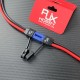 RJX 1pcs EC5 Male / Female plug connector with SecureGrip Cover 10AWG Flexible Silicone Rubber Wire 