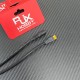 RJX 1pcs XT30UD Injection Molded Female to DC5525 Female Connector 15A 16AWG 500mm 