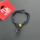 RJX 1pcs XT30UD Injection Molded Female to DC5525 Female Connector 15A 16AWG 500mm 