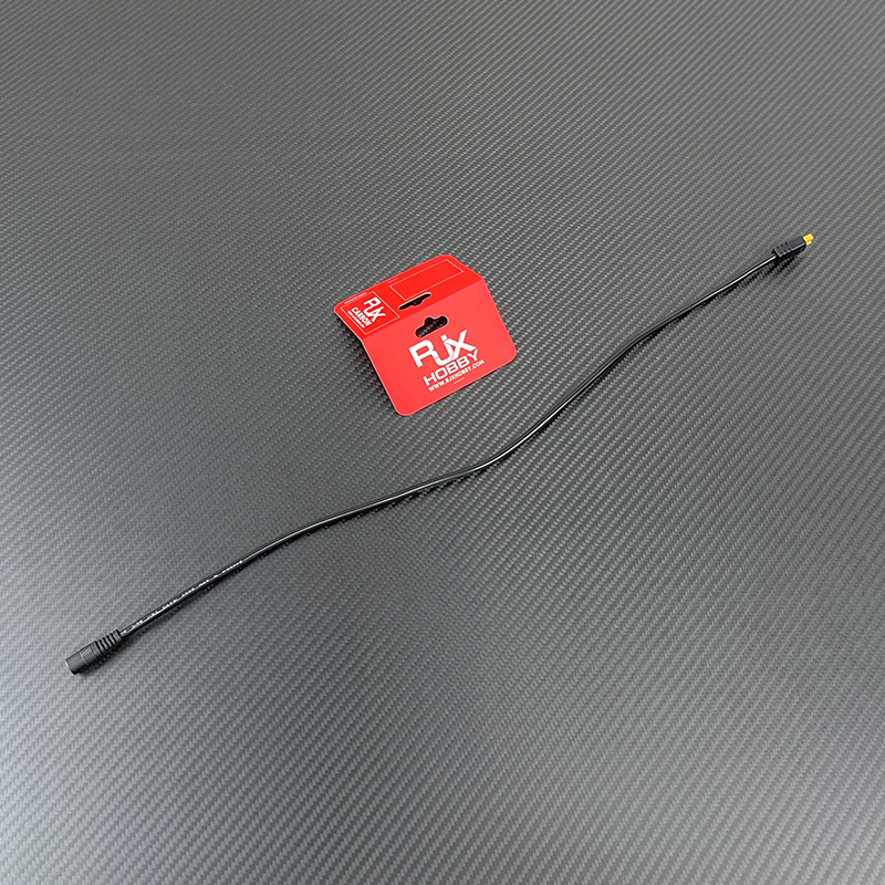 RJX 1pcs XT30UD Injection Molded Female to DC5525 Female Connector 15A 16AWG 500mm 