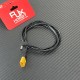 RJXHOBBY 1pcs 90° DC5.5*2.1 Male to XT60 Male  DC5521 Rubber Power Cable