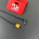 RJXHOBBY 1pcs 90° DC5.5*2.1 Male to XT60 Male  DC5521 Rubber Power Cable
