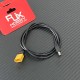 RJXHOBBY 1pcs DC5.5*2.1 Male to XT60 Male  DC5521 Rubber Power Cable