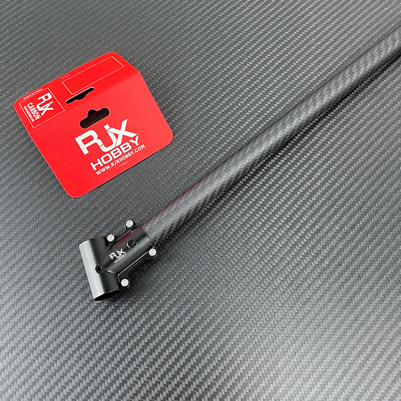 RJX 1pcs Alum 70° 18mm to 18mm Tee Joint Landing Gear Connector Adapter for RC Plant UAV Drone