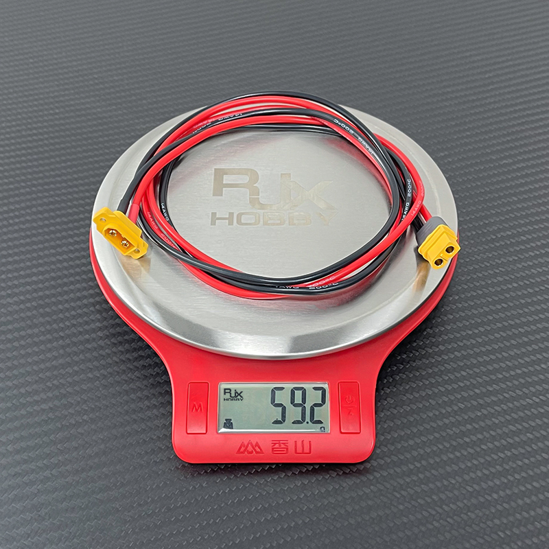 RJXHOBBY 1pcs XT60H Female to XT60E Male 14AWG Silicone Wire Cable