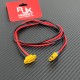 RJXHOBBY 1pcs XT60H Female to XT60E Male 14AWG Silicone Wire Cable