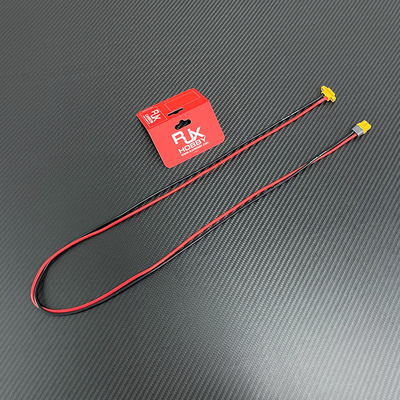 RJXHOBBY 1pcs XT60H Female to XT60E Male 14AWG Silicone Wire Cable