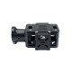 RJX 1pcs X8 Upper and lower Aluminum motor base with carbon sheet for 25mm Carbon Tube