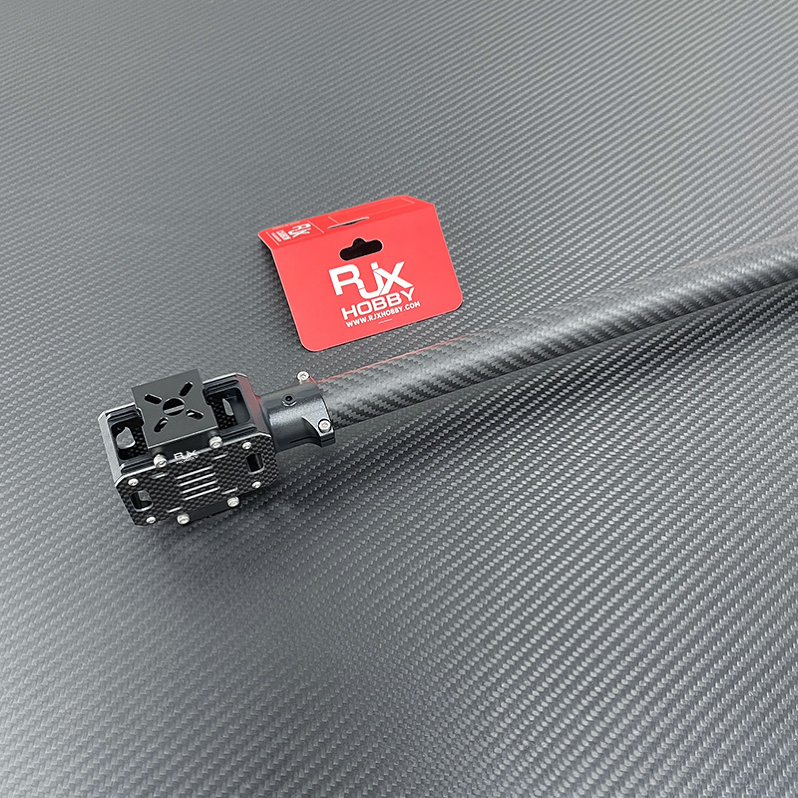RJX 1pcs X8 Upper and lower Aluminum motor base with carbon sheet for ...