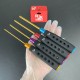 RJX 4pcs HSS titanized Phillips Screwdriver Tools 3.0 4.0 5.0 5.8mm Strength Insulated Anti-Slip Rubber Handle