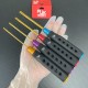 RJX 4pcs HSS titanized Flat Head Screw driver Tools 3.0 4.0 5.0 5.8mm High-Strength Insulated Anti-Slip Rubber Handle
