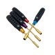 RJX 4pcs HSS titanized 4.0 5.5 7.0 8.0mm Nut Drivers High-Strength Insulated Anti-Slip Rubber Handle