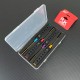 RJX 4Pcs HSS Titanized Hex Screwdriver 1.5 2.0 2.5 3.0mm High-Strength Insulated Anti-Slip Rubber Handle