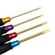 RJXHOBBY HSS titanized Hex /Nut/ Phillips/ Flat Screwdriver 16 pcs kits High-Strength Insulated Anti-Slip Rubber Handle