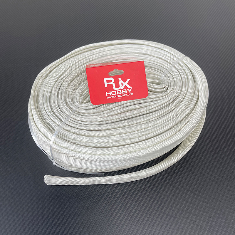 RJXHOBBY 200meters 1-2.5mm Heat Resistant Sleeving Cable Wire HIGH TEMP Fiberglass Insulating Sleeve