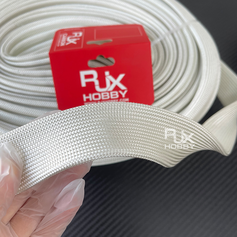 RJXHOBBY 200meters 1-2.5mm Heat Resistant Sleeving Cable Wire HIGH TEMP Fiberglass Insulating Sleeve