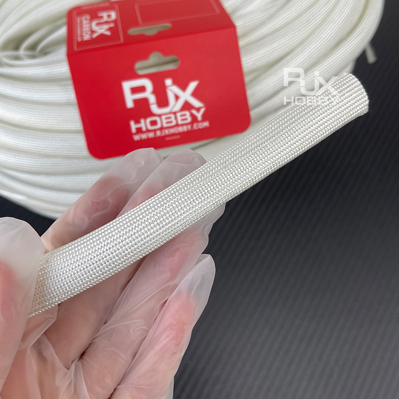 RJXHOBBY 200meters 1-2.5mm Heat Resistant Sleeving Cable Wire HIGH TEMP Fiberglass Insulating Sleeve