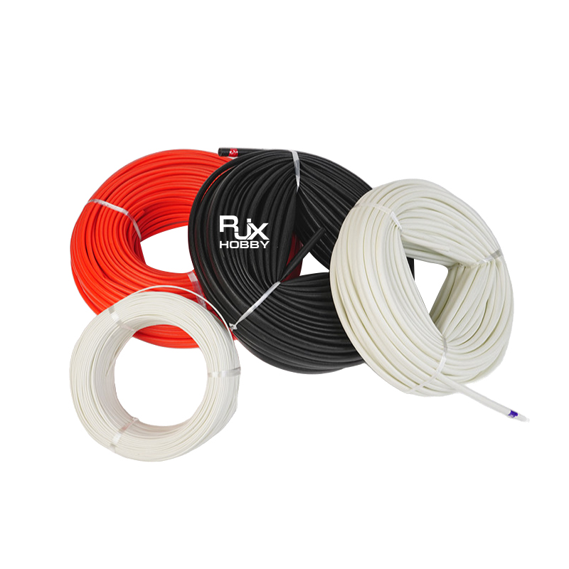 RJXHOBBY 200meters 1-2.5mm Heat Resistant Sleeving Cable Wire HIGH TEMP Fiberglass Insulating Sleeve