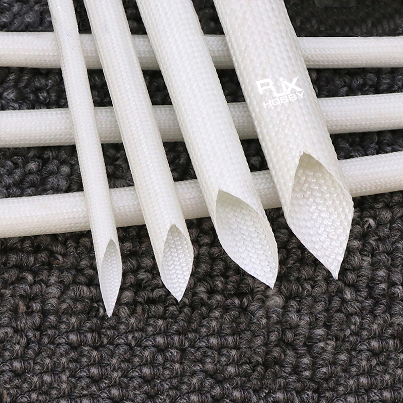 RJXHOBBY 200meters 1-2.5mm Heat Resistant Sleeving Cable Wire HIGH TEMP Fiberglass Insulating Sleeve