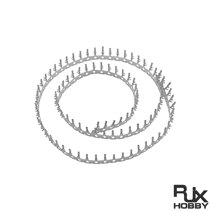 RJX Tin Plated Crimp Socket Connector 26-30AWG Wire Crimp Terminal