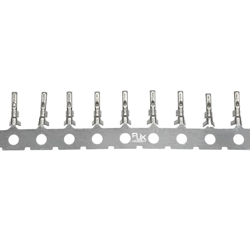 RJX Tin Plated Crimp Socket Connector 26-30AWG Wire Crimp Terminal