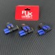 RJXHOBBY 5pcs XT60 Male to EC5 Female Connector Adapter 