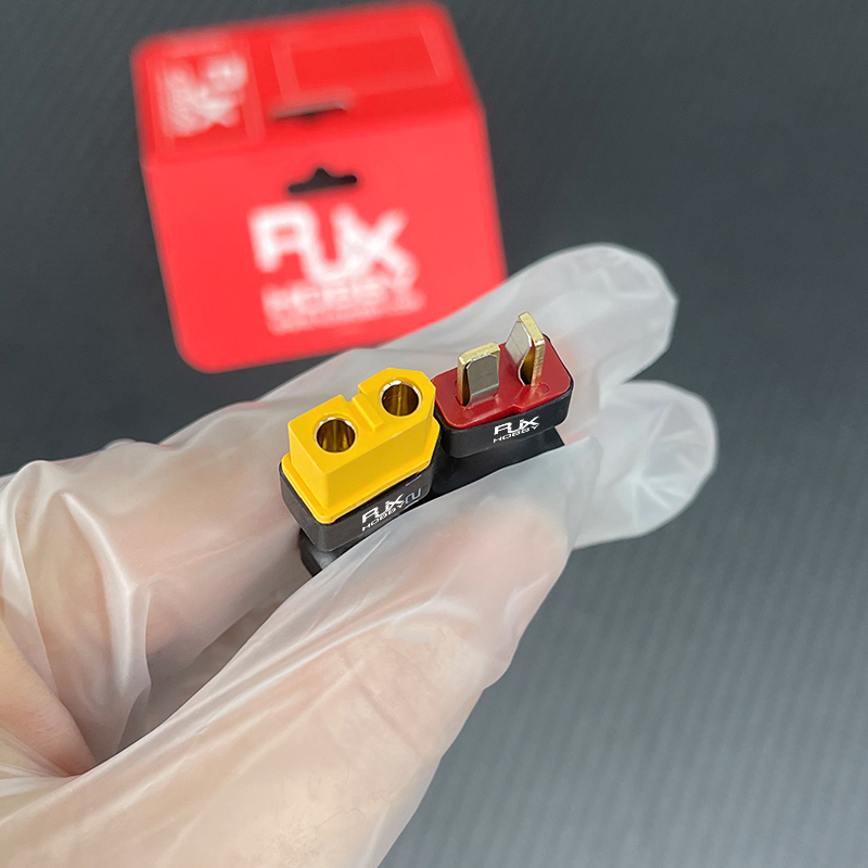 RJXHOBBY 5pcs  XT60 Female to Male T -Plug Connector Adapter 