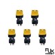 RJXHOBBY 5pcs  XT60 Female to Male T -Plug Connector Adapter 