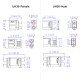 RJX 5 pairs Amass UH30 Connector Male and Female