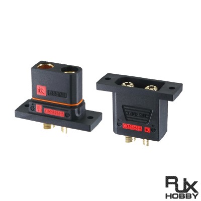 RJX 1Pair QS8P-U Battery Connector Large Current Golden Plated Male Female Plugs 