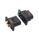 RJX 1Pair QS8P-S Battery Connector Large Current Golden Plated Male Female Plugs 