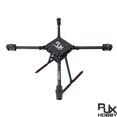 RJX 680 4 Axis Carbon Fiber Quadcopter Frame Umbrella Folding Drone