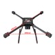RJX 680 4 Axis Carbon Fiber Quadcopter Frame Umbrella Folding Drone