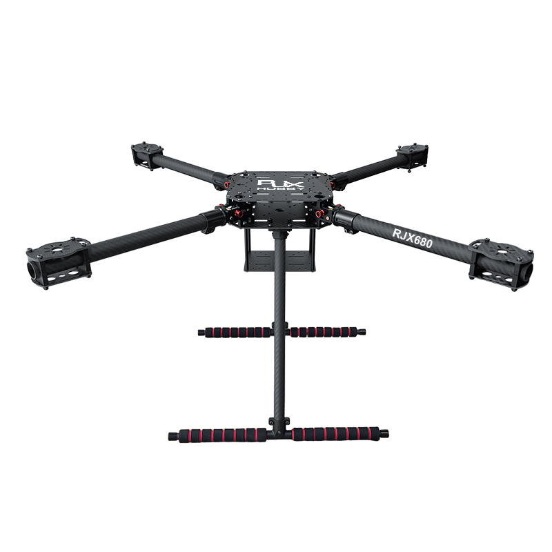 RJX 680 4 Axis Carbon Fiber Quadcopter Frame Umbrella Folding Drone