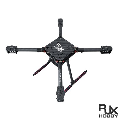 RJX 550 4 Axis Carbon Fiber Quadcopter Frame Umbrella Folding Drone