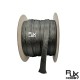 RJX 5M 4-40mm Braided Carbon Fibre Sleeve High Strength Wear-Resistant Telescopic Braided Mesh Tube
