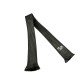 RJX 5M 4-40mm Braided Carbon Fibre Sleeve High Strength Wear-Resistant Telescopic Braided Mesh Tube